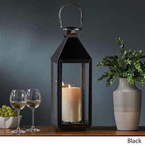 modern stainless steel box lantern|Kestrel Modern Stainless Steel Lantern Set by Christopher Knight .